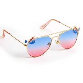 Accessorize London Girls Mermaid Aviator  Sunglasses