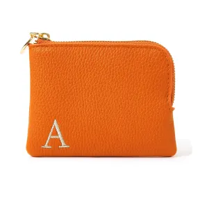 Accessorize London Women's Orange (A) Initial Coin Purse