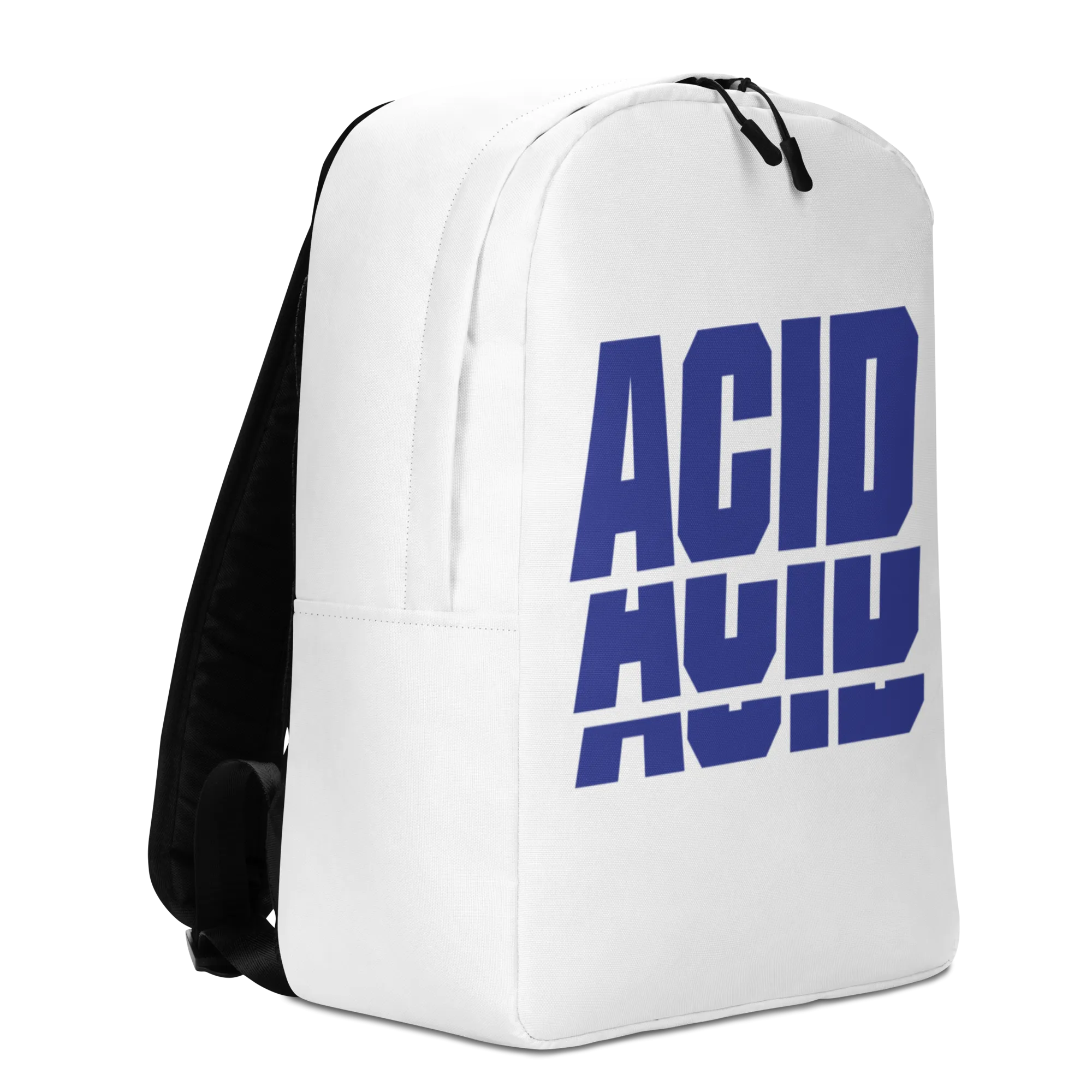 ACID Blue Minimalist Backpack