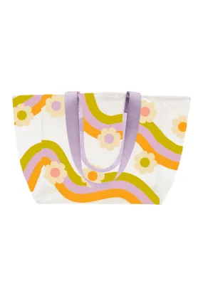 All Day Tote Medium-Wavy Daisy