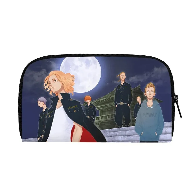 Anime Tokyo Revengers Wallet Canvas Money Bags for Travel Casual Teenagers Long Purse Gift