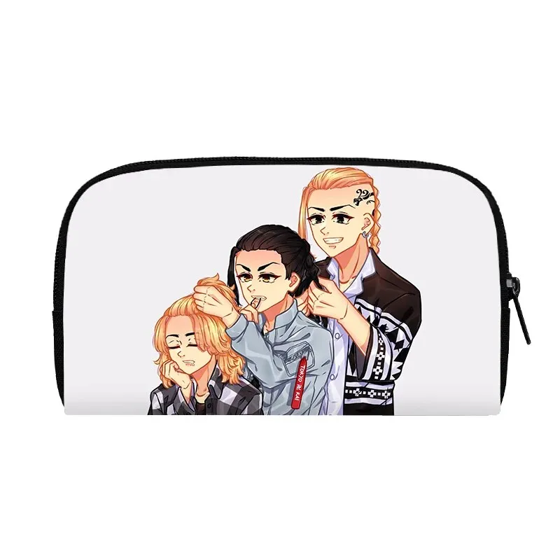 Anime Tokyo Revengers Wallet Canvas Money Bags for Travel Casual Teenagers Long Purse Gift