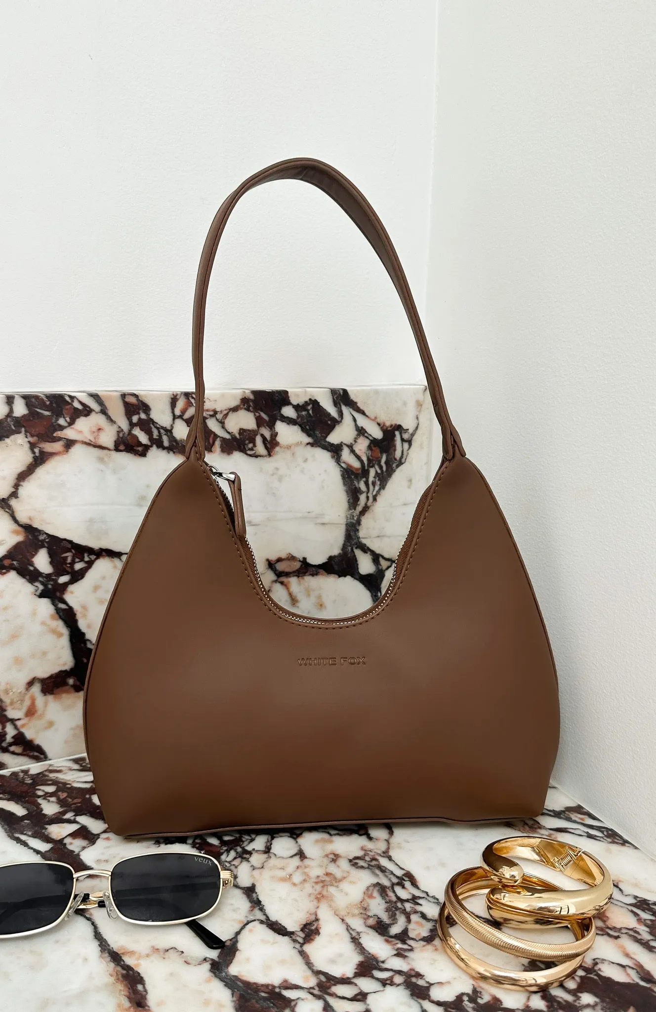 Becca Shoulder Bag Chocolate