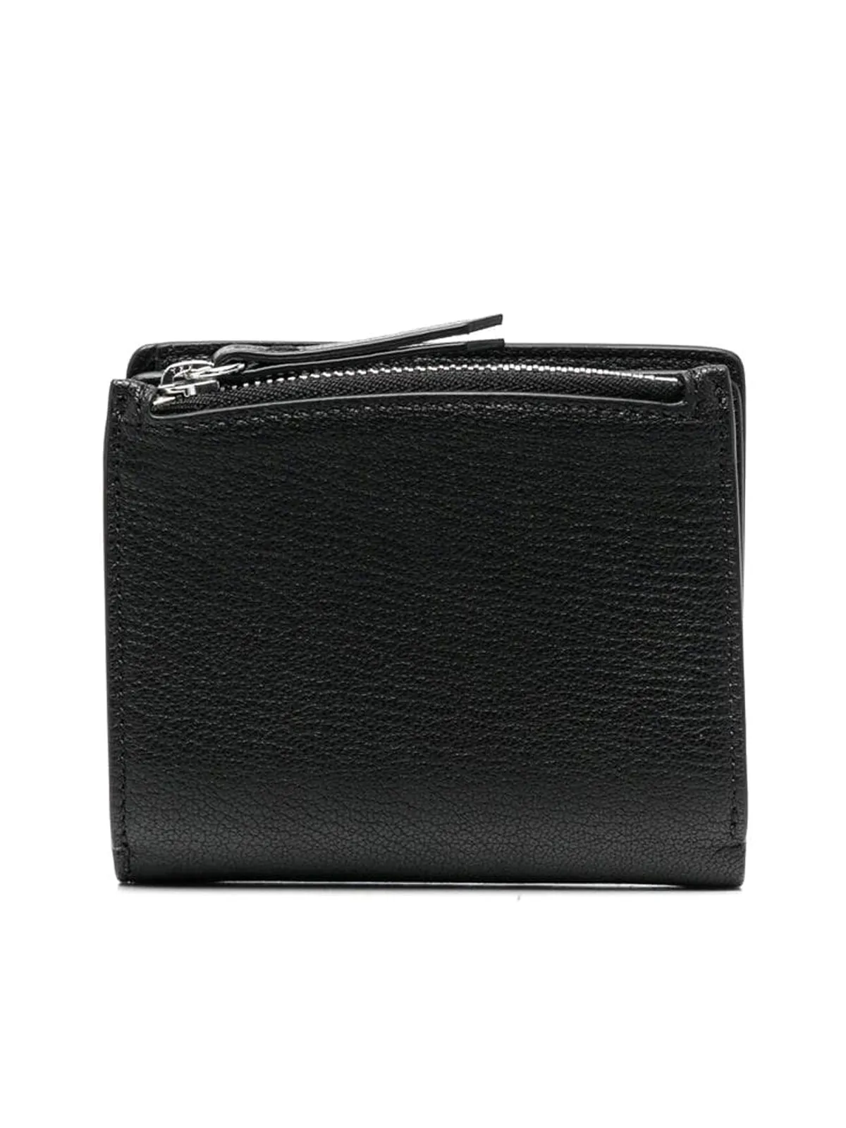 Bi-fold wallet with contrast stitching