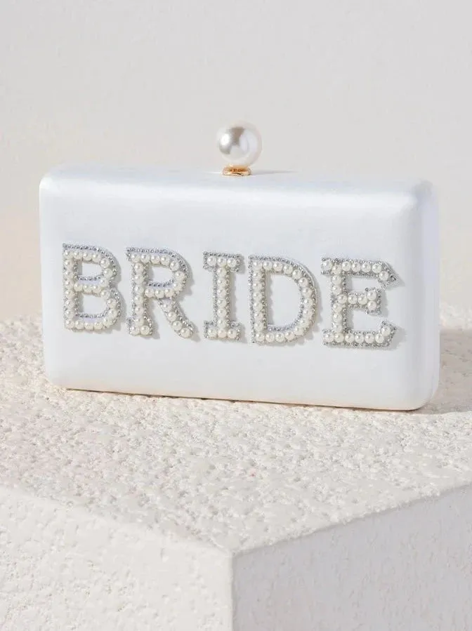 Bride Pearl Clutch