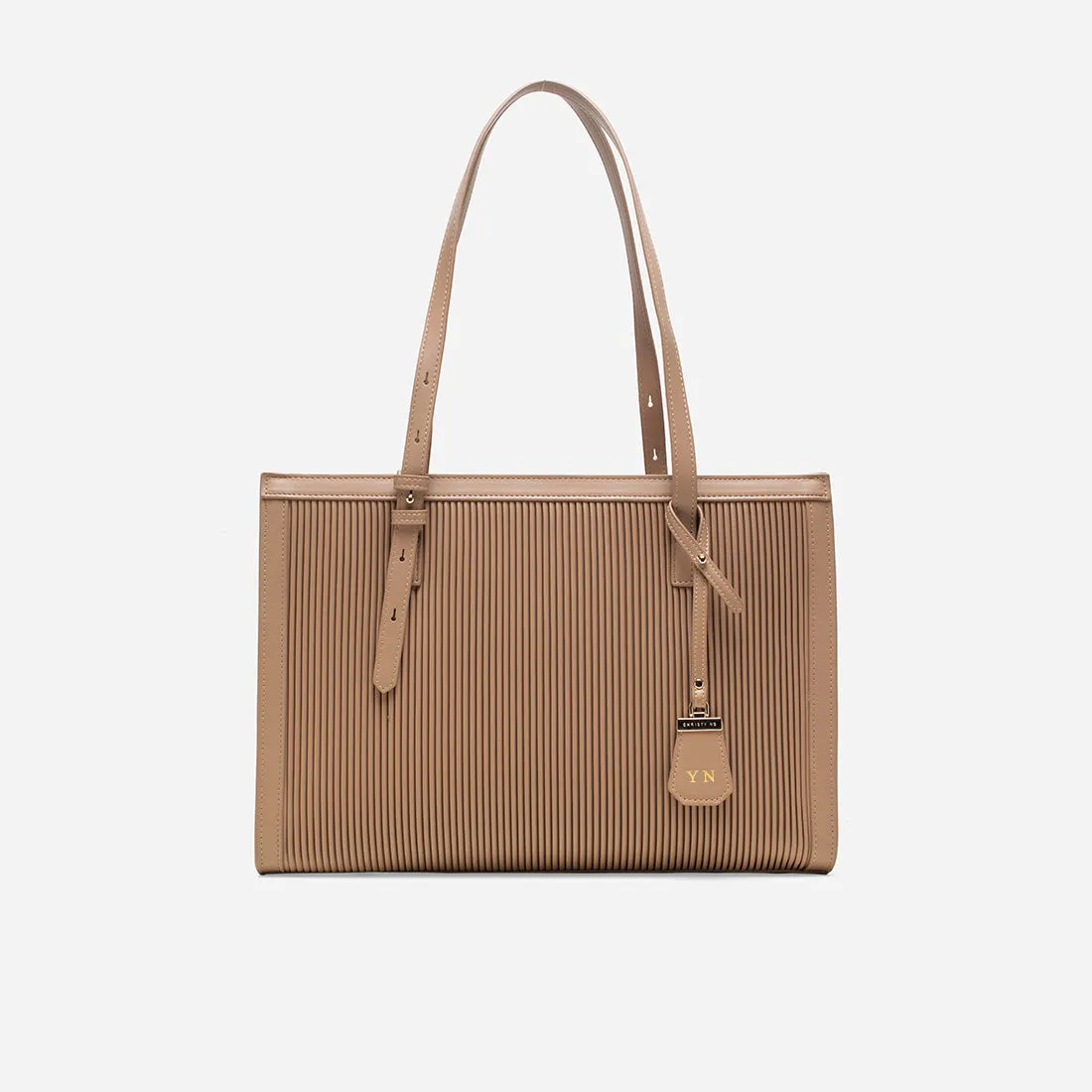 Brie Pleated Tote Bag