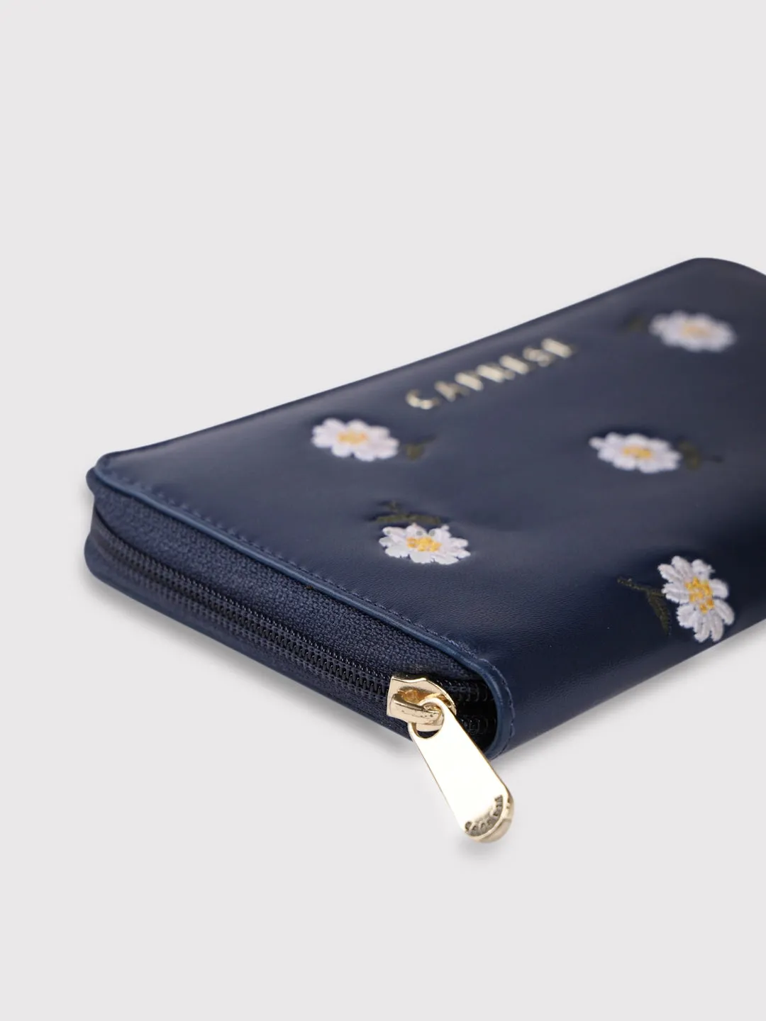 Caprese Kyle Zip Around Wallet Large Navy