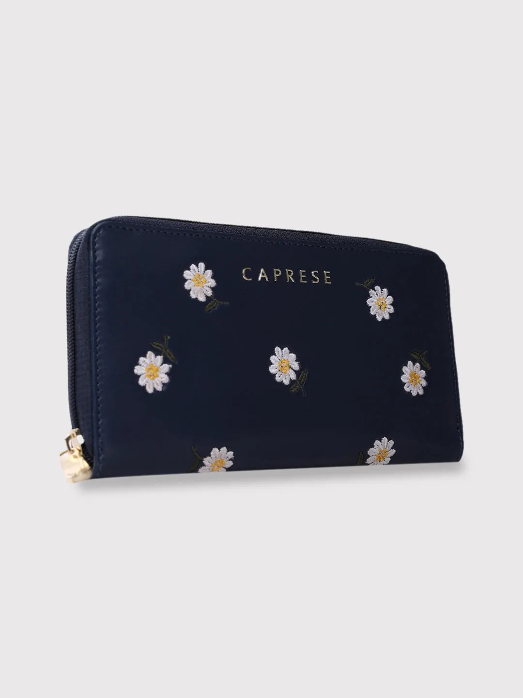 Caprese Kyle Zip Around Wallet Large Navy