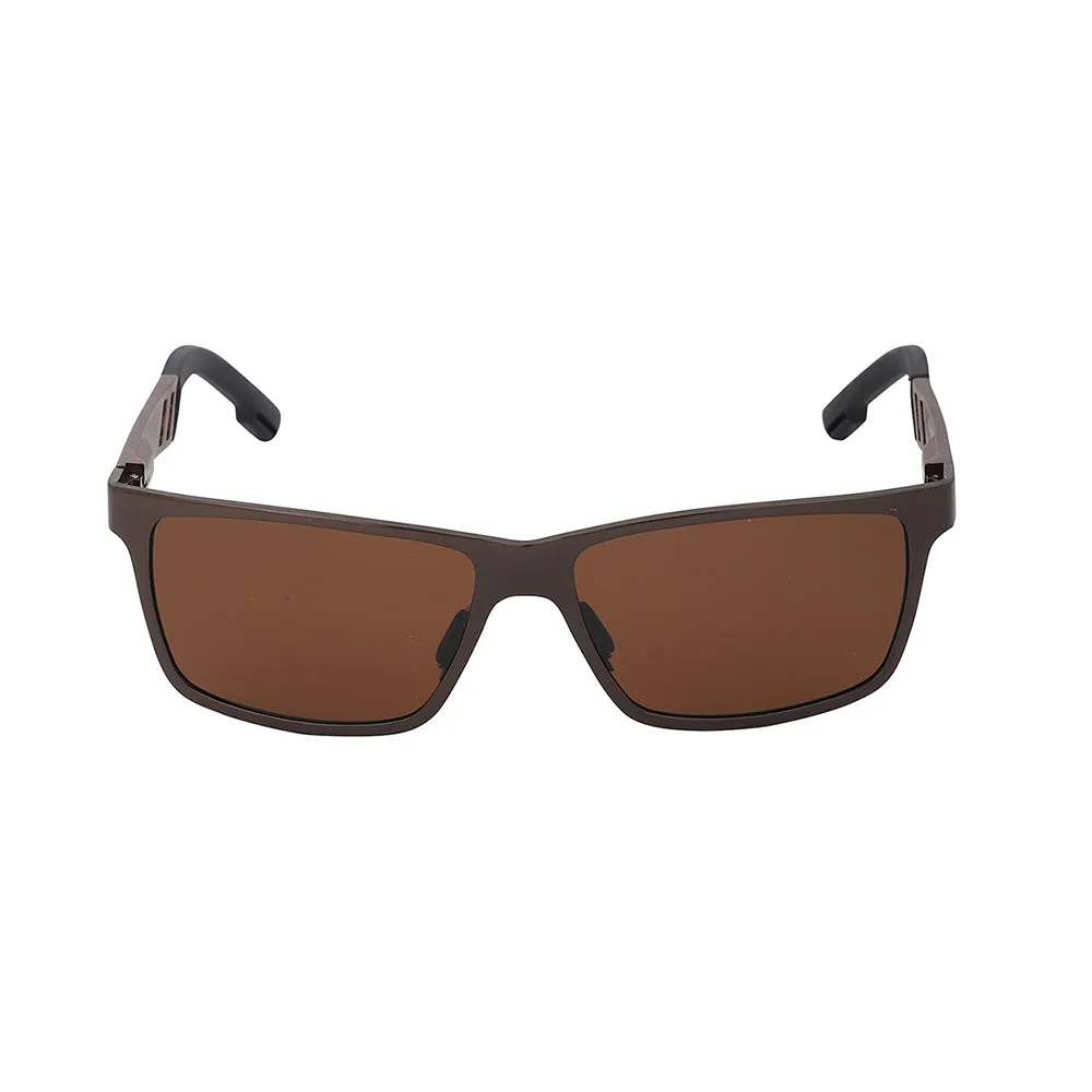 Carlton London Premium Brown Toned Polarised And Uv Protected Lens Square Sunglasses For Men