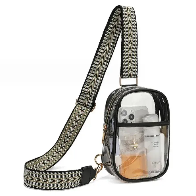 Clear Sling Crossbody Bag