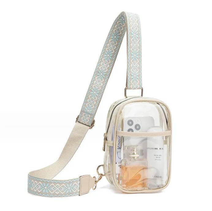 Clear Sling Crossbody Bag