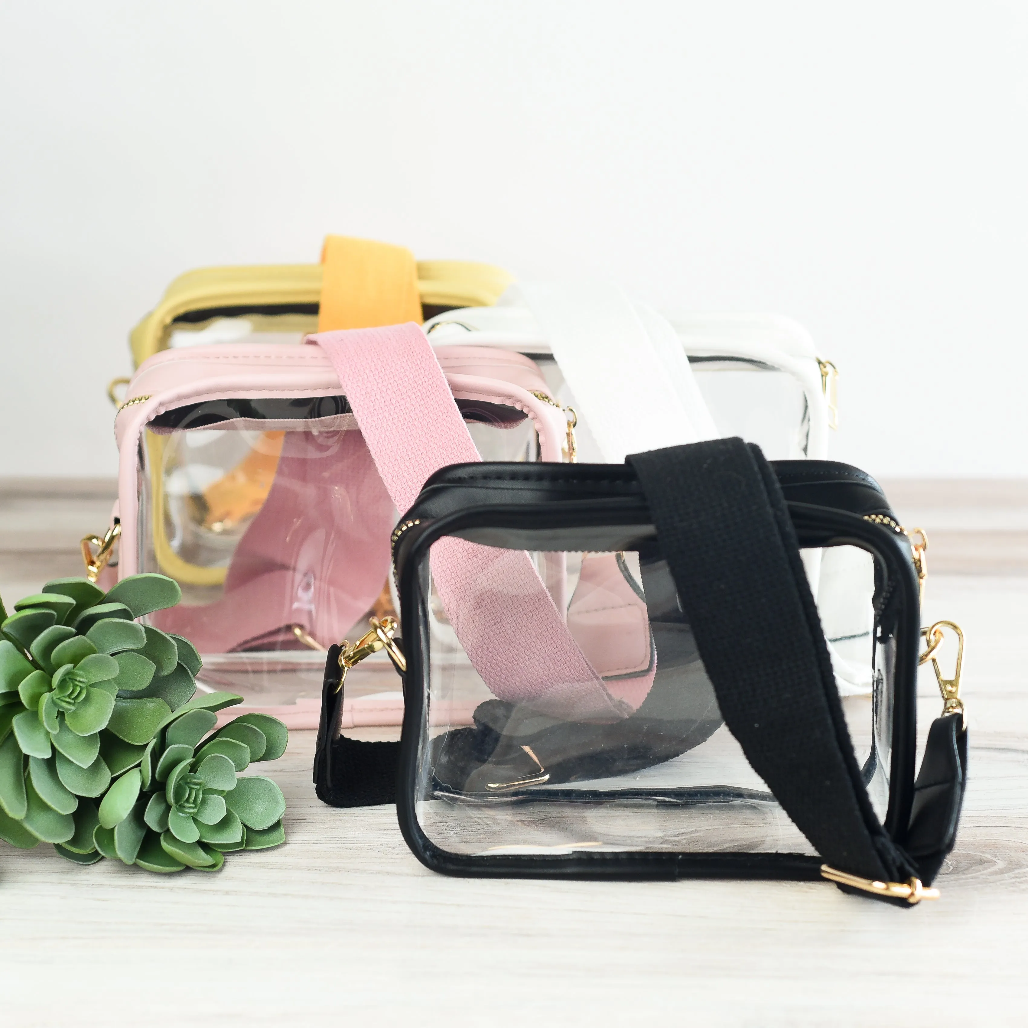 Clear Stadium Crossbody Purse