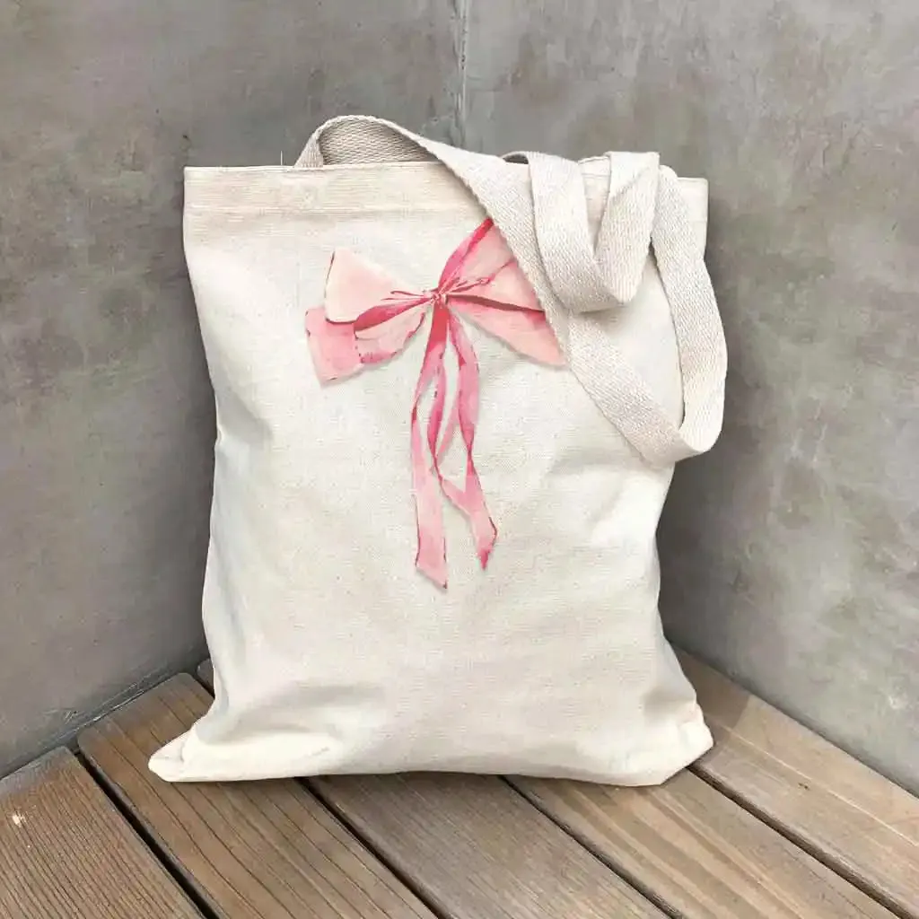 Coquette Bow Tote Bag