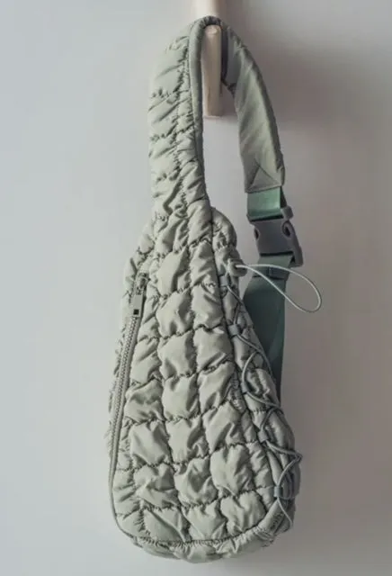 Crossbody Quilted Sling Bag