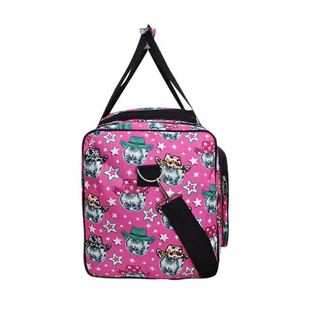 Disco Cowgirl NGIL Canvas 20 Duffle Bag