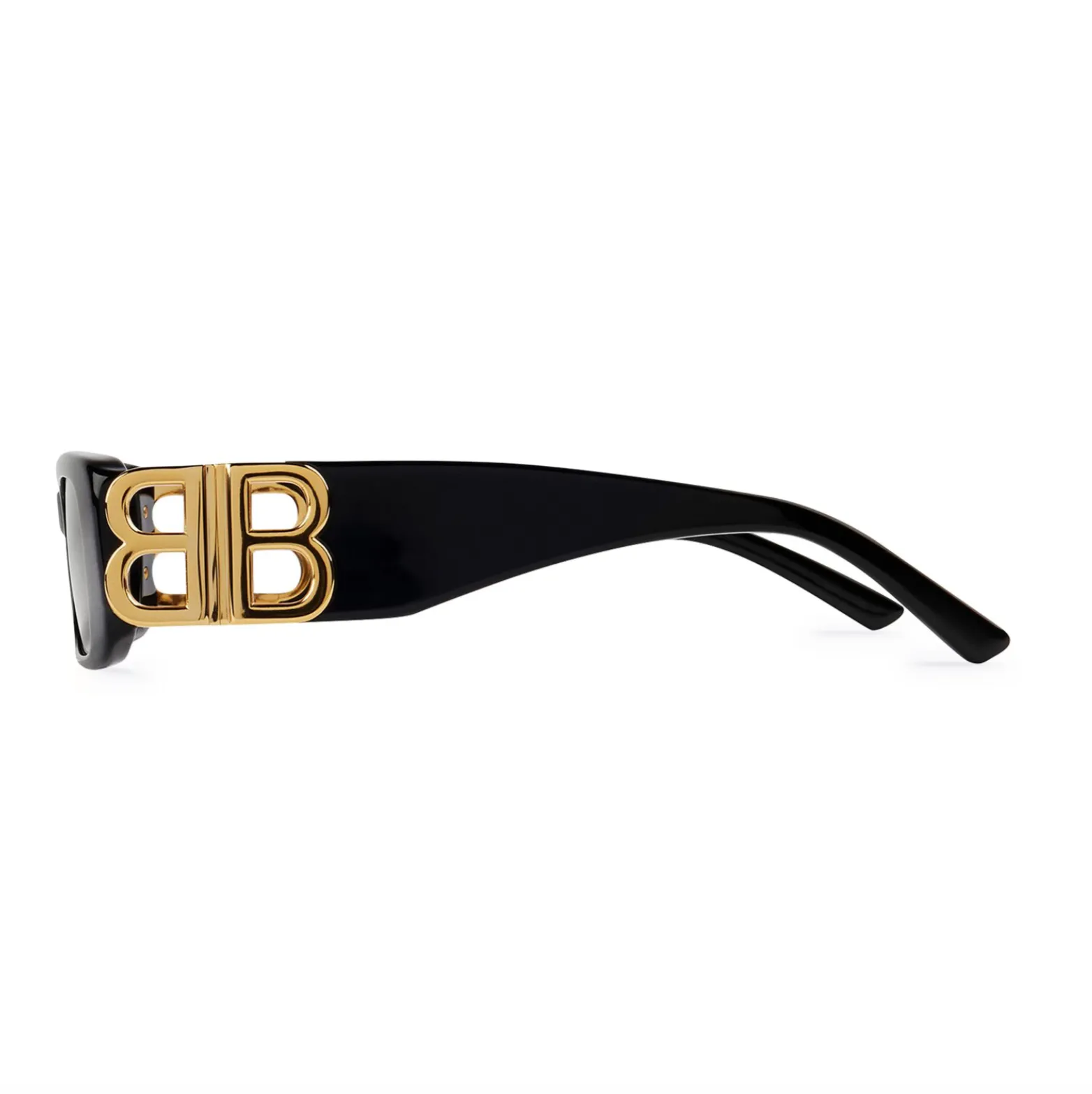 DYNASTY RECTANGLE SUNGLASSES - BLACK