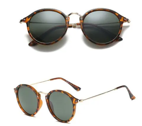 Framed Round Sunglasses