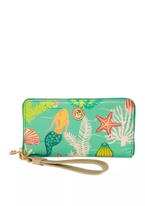 Golden Mermaid Wrist Wallet