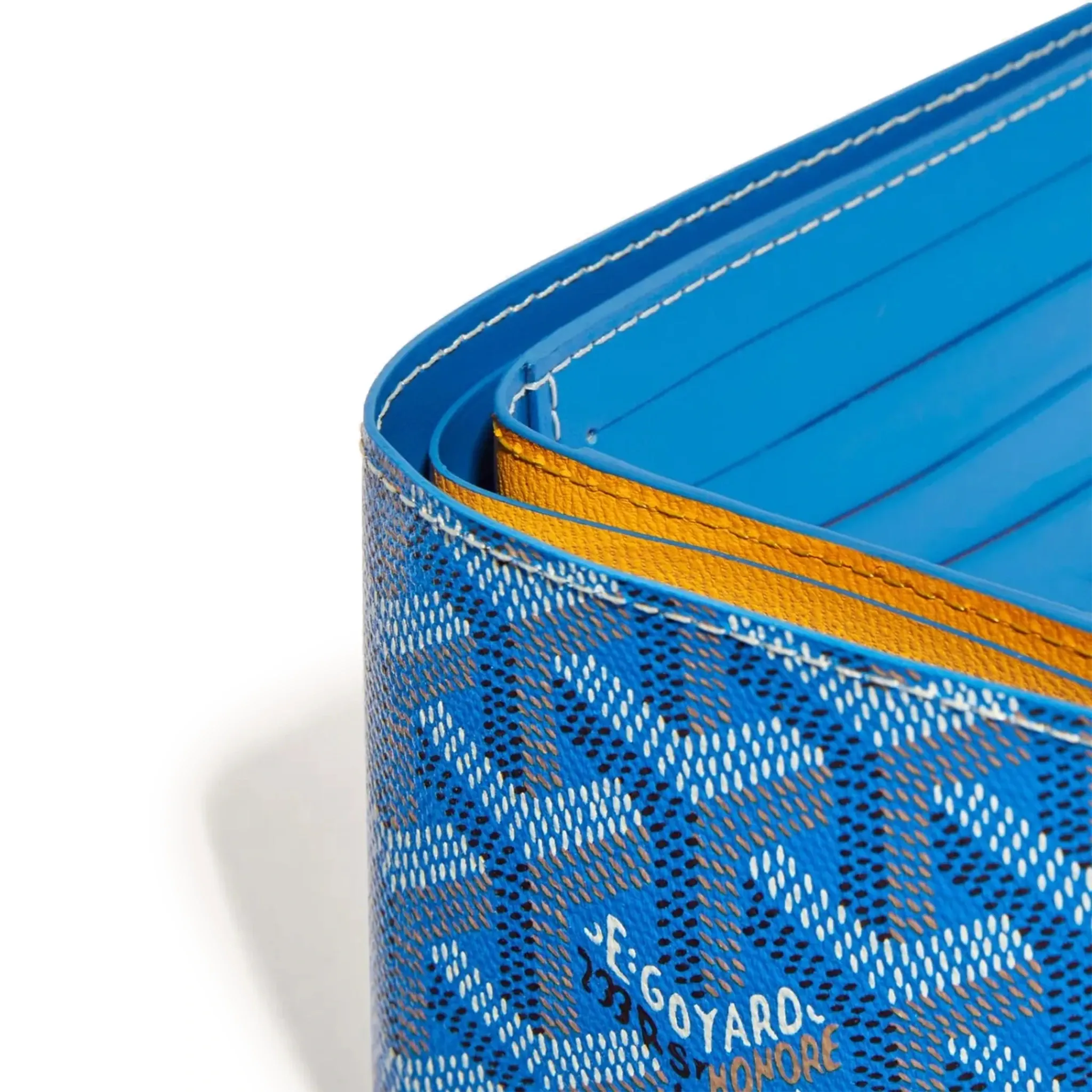 Goyard Victoire Sky Blue Wallet