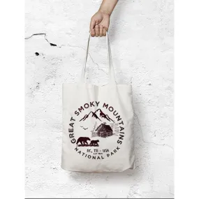 Great Smoky Mountains National Park Canvas Tote Bag