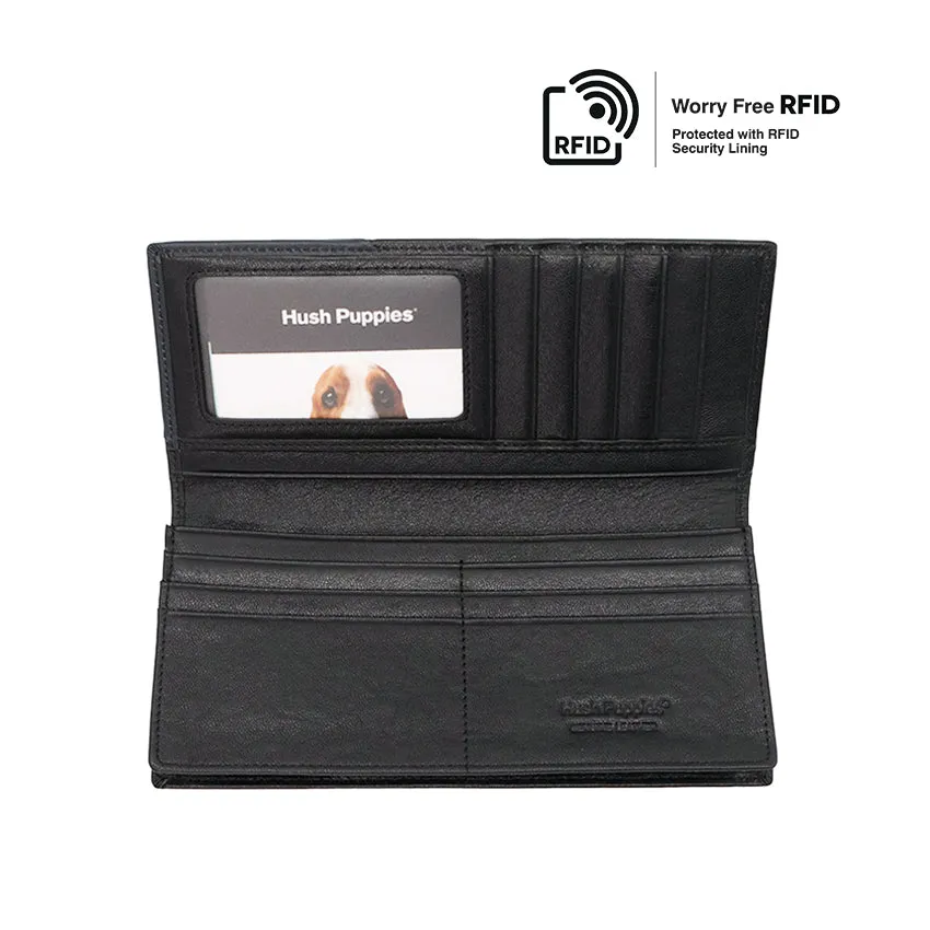 Gunder Long Men's Wallet - Black