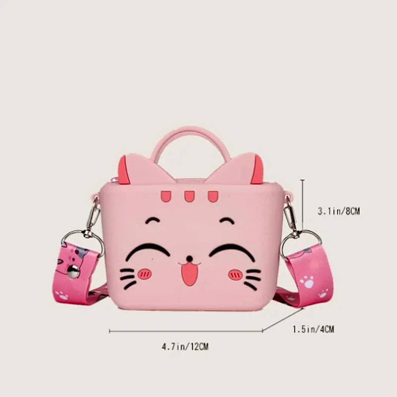 Hello Kitty Silicone Bag Cute Shoulder Bag Wallet Coin Purse