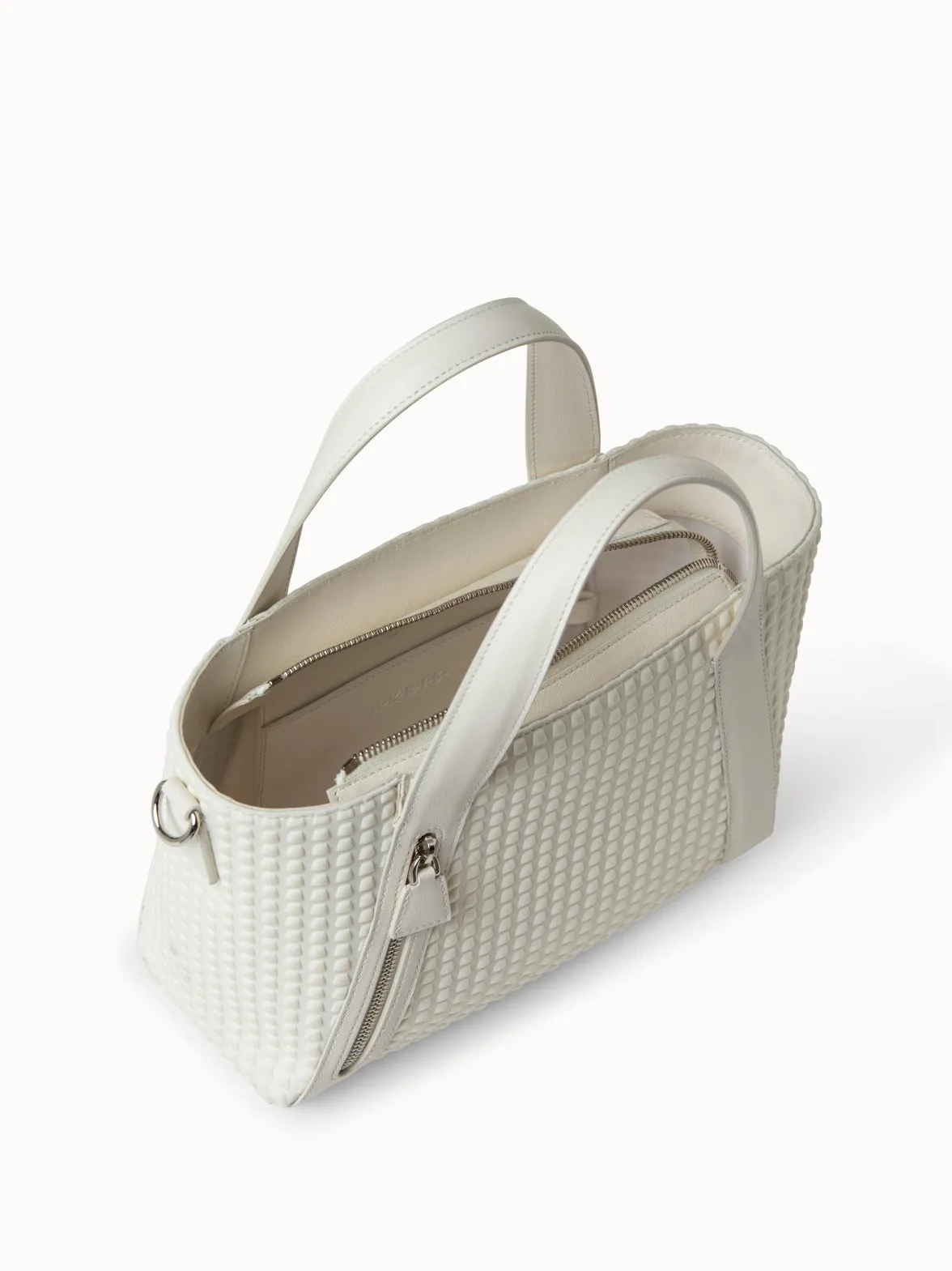 Kleine Alexa Tasche aus Techno Trapezoid Stoff