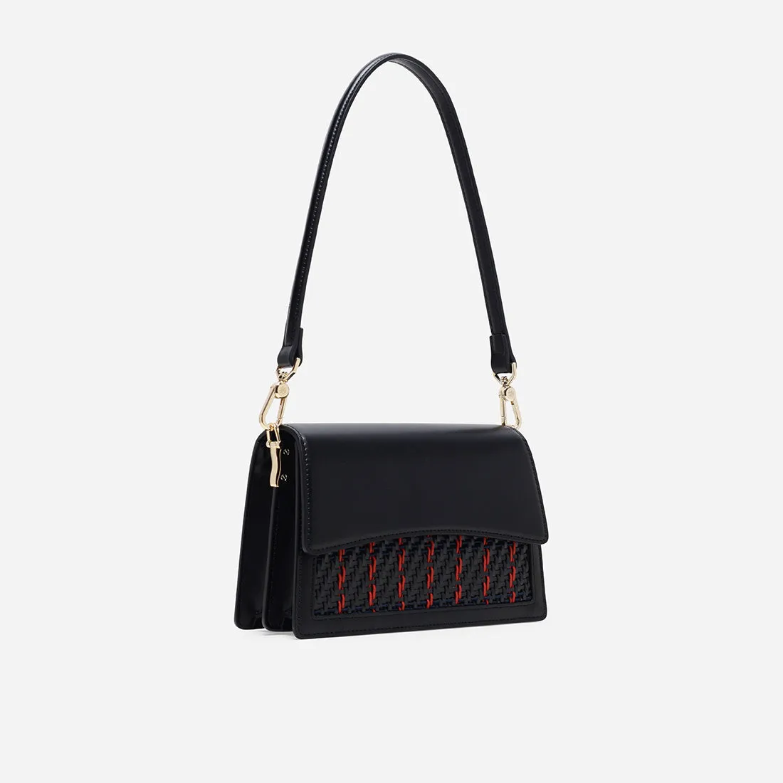 Leonora Woven Shoulder Bag