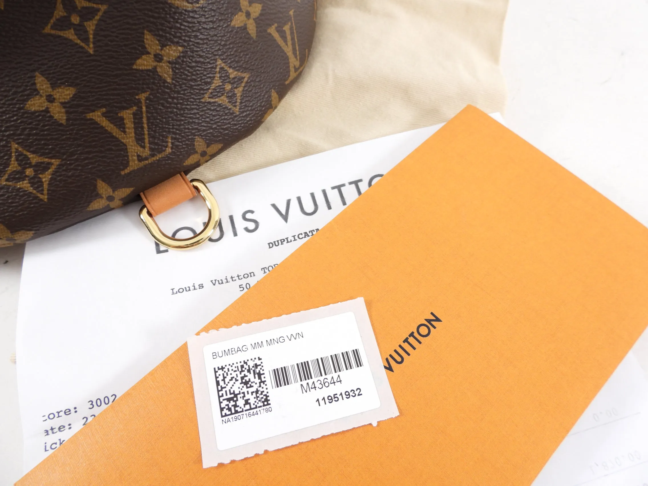 Louis Vuitton Monogram Bum Bag MM Belt Bag