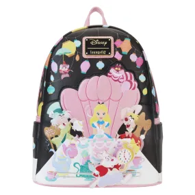 Loungefly Disney Alice in Wonderland Unbirthday Party Mini Backpack