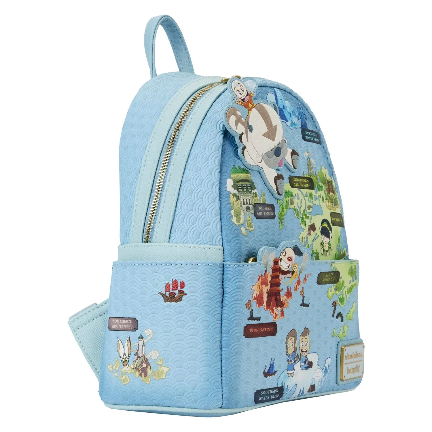 Loungefly Nickelodeon Avatar the Last Airbender Map Mini Backpack