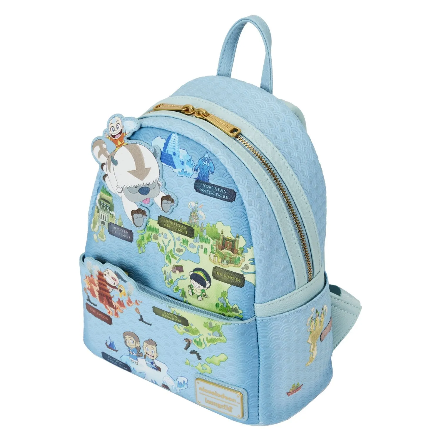 Loungefly Nickelodeon Avatar the Last Airbender Map Mini Backpack