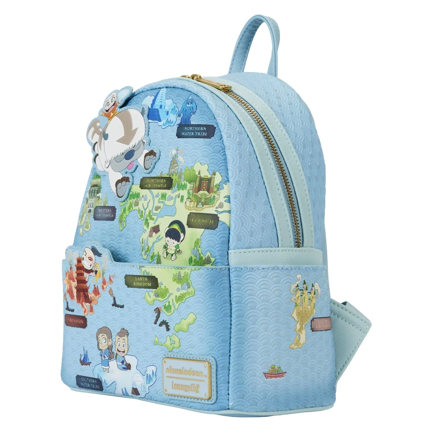 Loungefly Nickelodeon Avatar the Last Airbender Map Mini Backpack