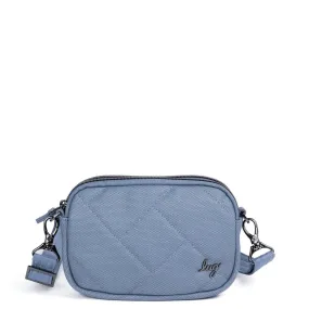 LUG Coupe Matte Luxe VL Convertible Crossbody Bag in Blue Moon