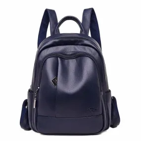 Luxury Designer Leather Rucksack and Travel Backpack