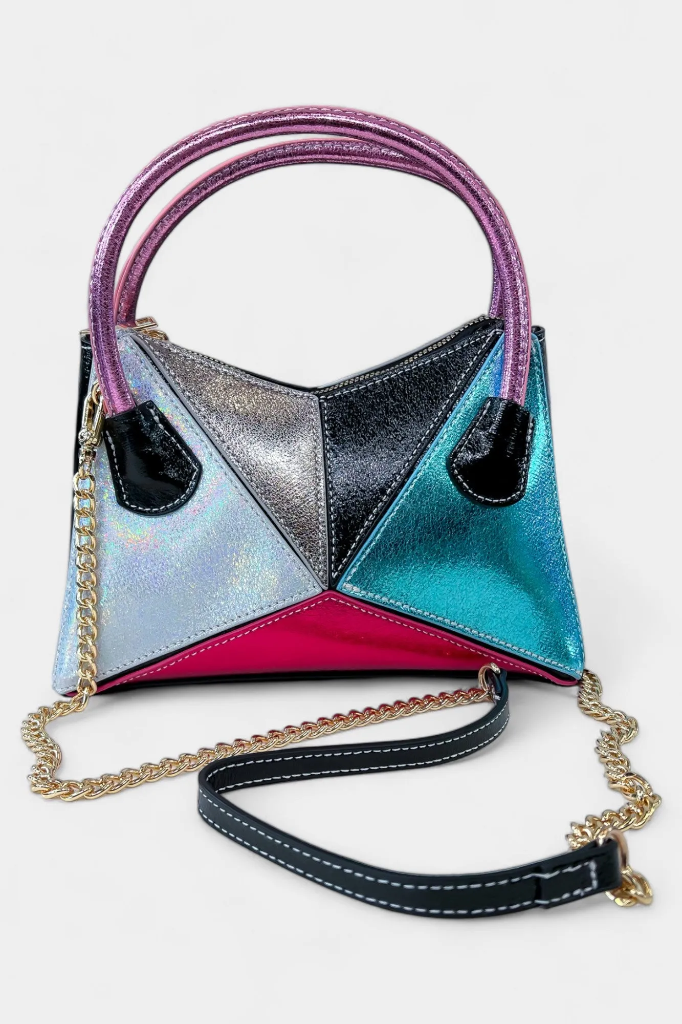 Metallic Retro Swing Bag