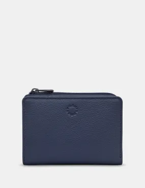 Navy Leather Jackson Purse