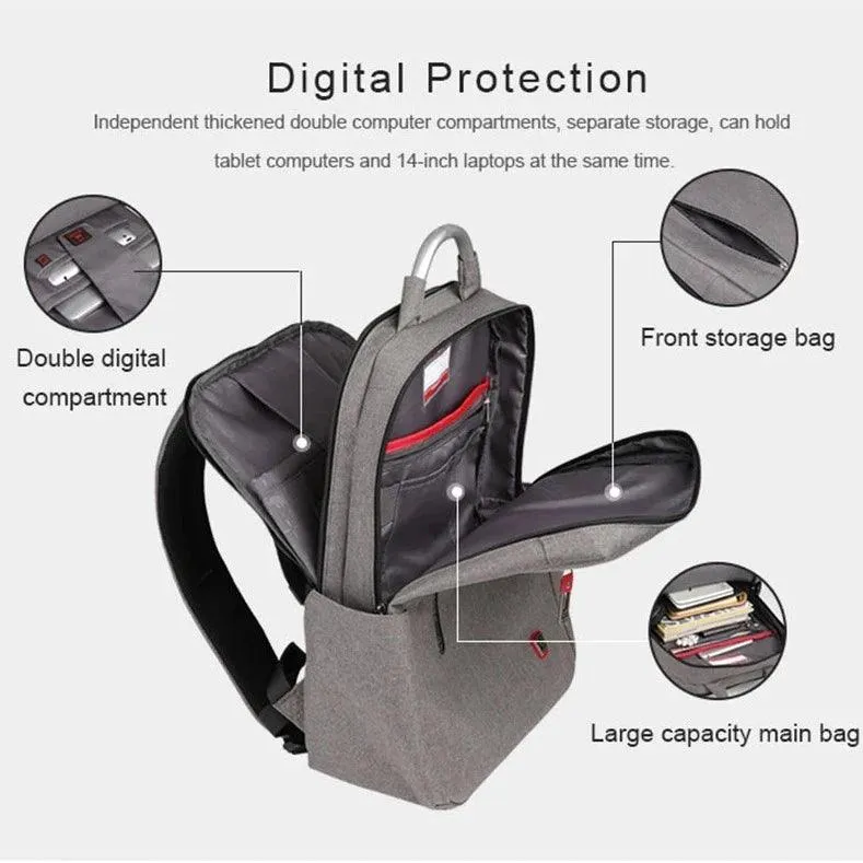 OCB4306G Cool Backpack - Business Waterproof Travel Laptop Bag