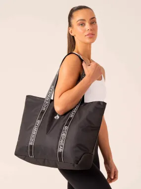 On The Go Tote Bag - Black