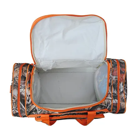 Orange Camo NGIL Canvas 20 Duffle Bag