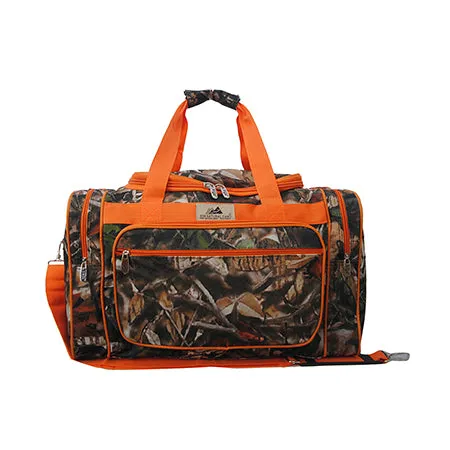 Orange Camo NGIL Canvas 20 Duffle Bag