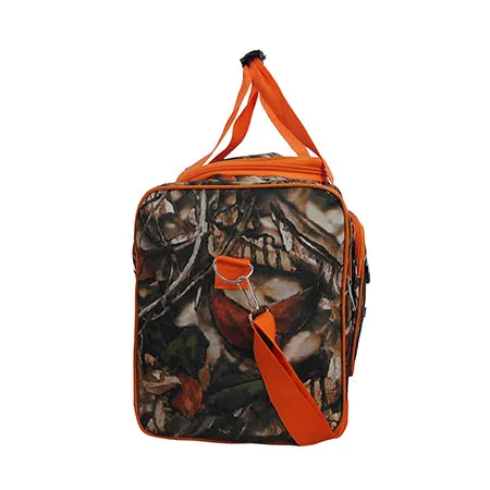 Orange Camo NGIL Canvas 20 Duffle Bag