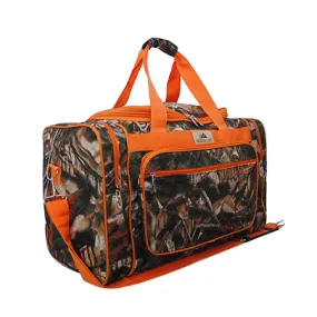 Orange Camo NGIL Canvas 20 Duffle Bag