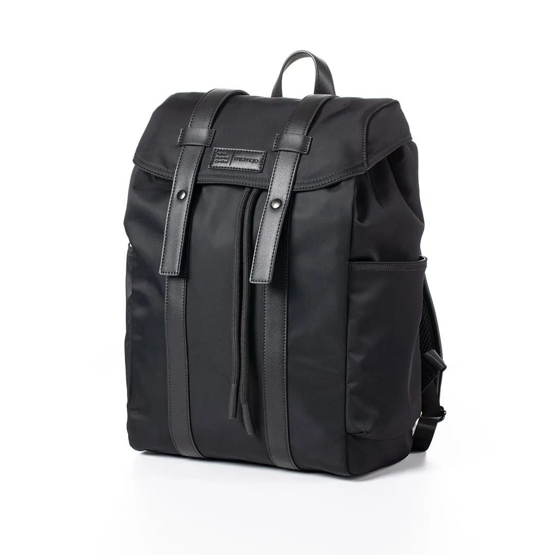 Orlando & Milo Recycled Nylon & R-PET Vegan Backpack & Washbag | Black