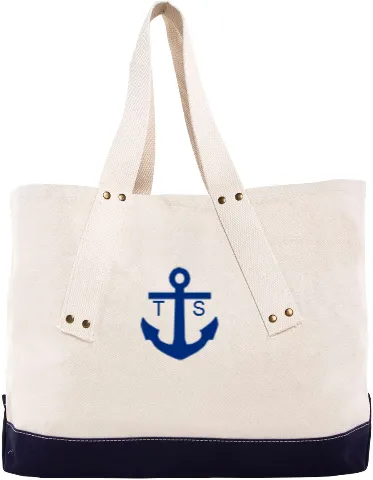 Personalised Grommet Canvas Tote