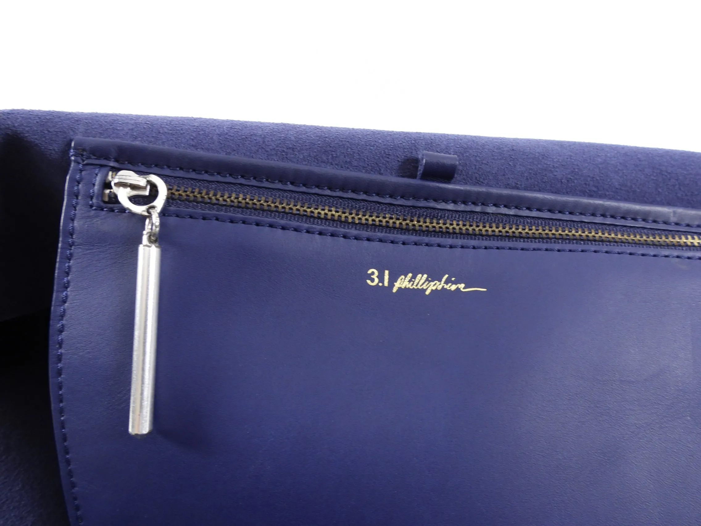 Phillip Lim Large Dark Blue 31 Hour Tote Bag