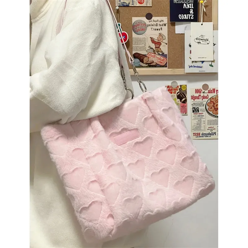 Pink Heart Bag Purse - Kimi