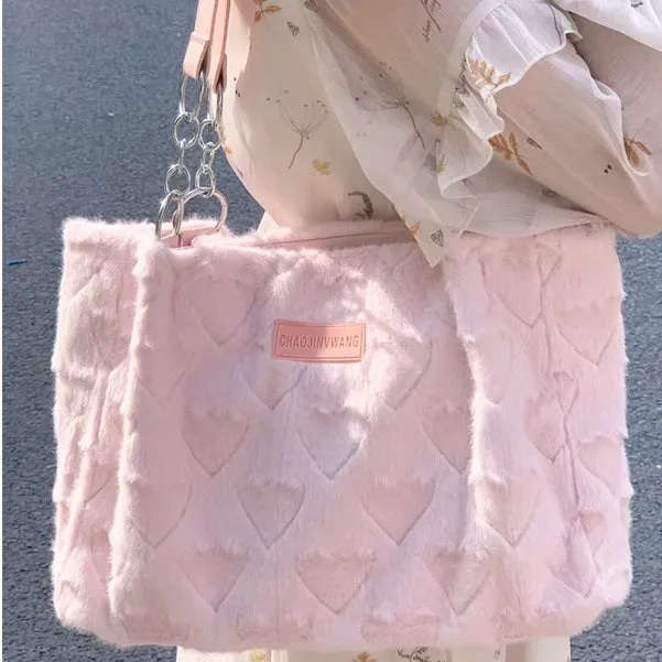 Pink Heart Bag Purse - Kimi