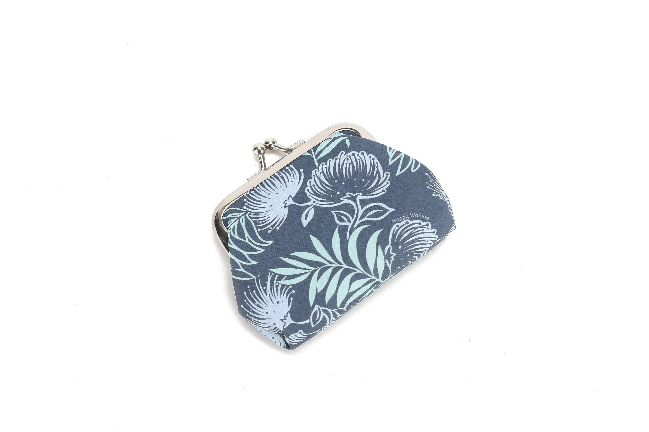 Pouch Coin Large Lehua Grey