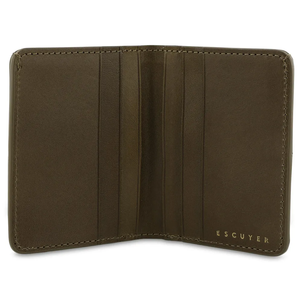 Slim Wallet - Khaki / Navy